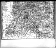Indiana State Map - Below, Hendricks County 1904